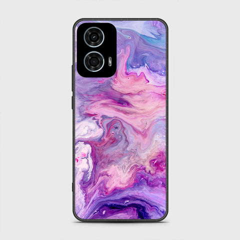 Motorola Moto G24 Power Cover - Colorful Marble Series - HQ Premium Shine Durable Shatterproof Case