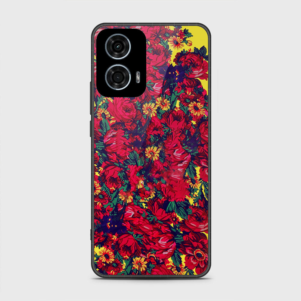 Motorola Moto G24 Power Cover - Floral Series - HQ Premium Shine Durable Shatterproof Case