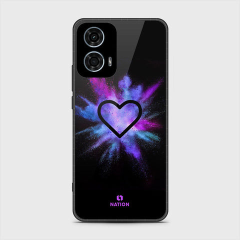 Motorola Moto G24 Power Cover - Onation Heart Series - HQ Premium Shine Durable Shatterproof Case