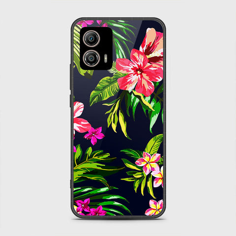 Motorola Moto G53 Cover - Floral Series - HQ Premium Shine Durable Shatterproof Case