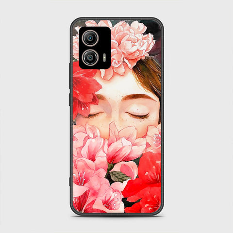 Motorola Moto G53 Cover - Floral Series - HQ Premium Shine Durable Shatterproof Case