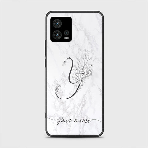 Motorola Moto G72 Cover - Personalized Alphabet Series - HQ Premium Shine Durable Shatterproof Case