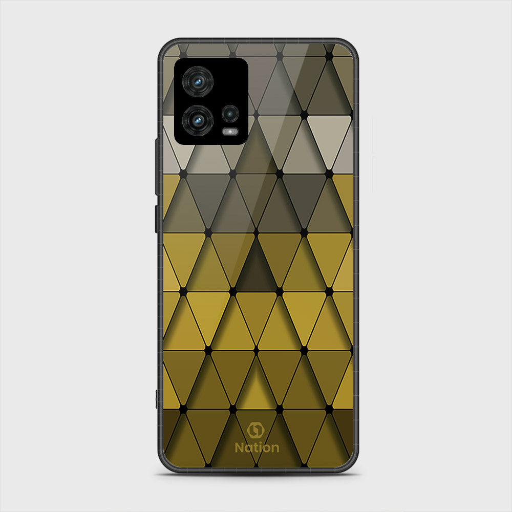 Motorola Moto G72 Cover - Onation Pyramid Series - HQ Premium Shine Durable Shatterproof Case