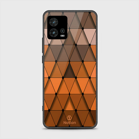 Motorola Moto G72 Cover - Onation Pyramid Series - HQ Premium Shine Durable Shatterproof Case