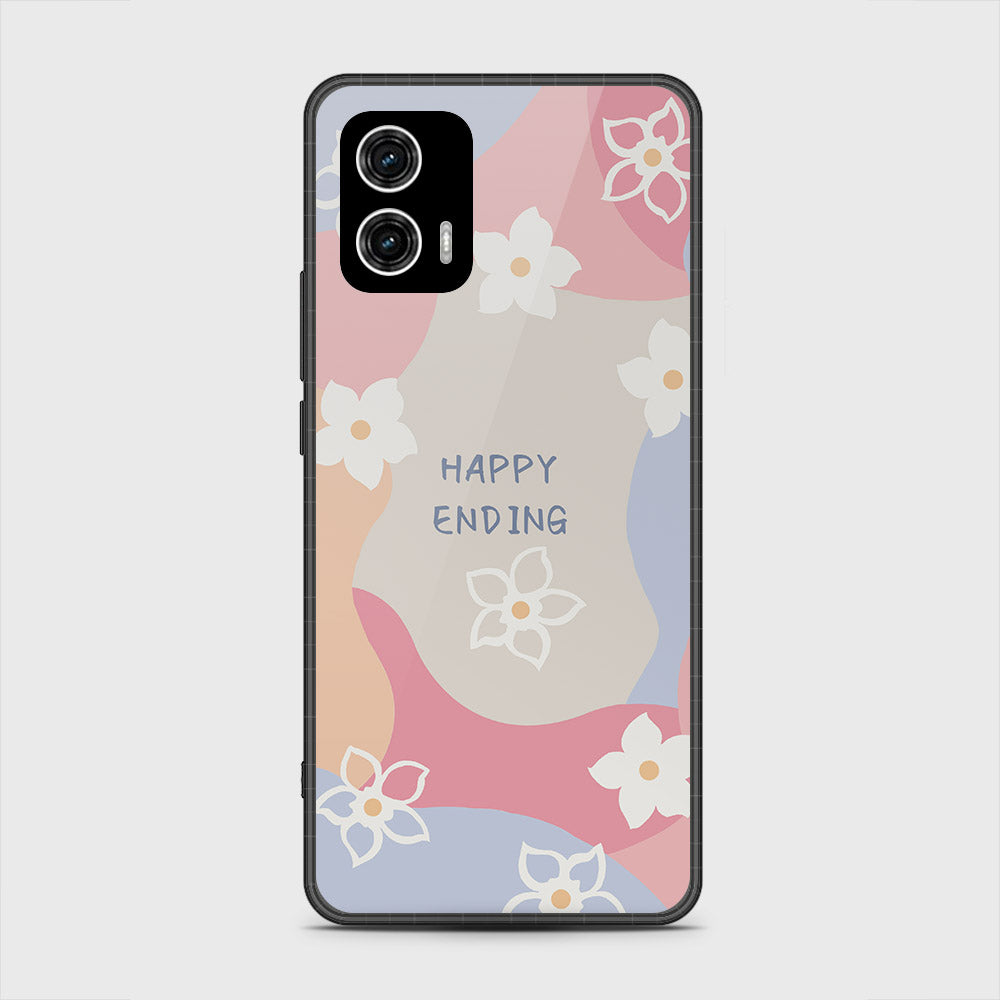 Motorola Moto G73 Cover - Happy Series - HQ Premium Shine Durable Shatterproof Case