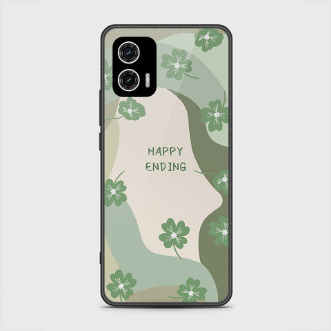 Motorola Moto G73 Cover - Happy Series - HQ Premium Shine Durable Shatterproof Case