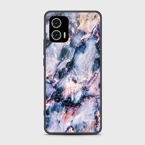 Motorola Moto G73 Cover - Colorful Marble Series - HQ Premium Shine Durable Shatterproof Case