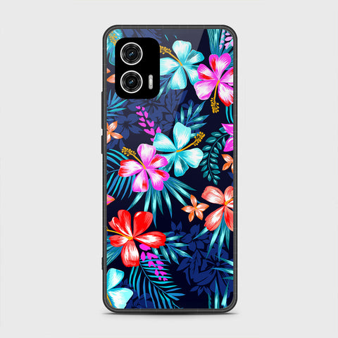 Motorola Moto G73 Cover - Floral Series - HQ Premium Shine Durable Shatterproof Case