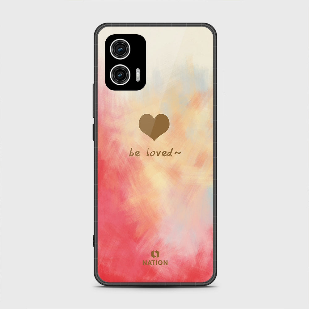 Motorola Moto G73 Cover - Onation Heart Series - HQ Premium Shine Durable Shatterproof Case