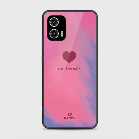 Motorola Moto G73 Cover - Onation Heart Series - HQ Premium Shine Durable Shatterproof Case