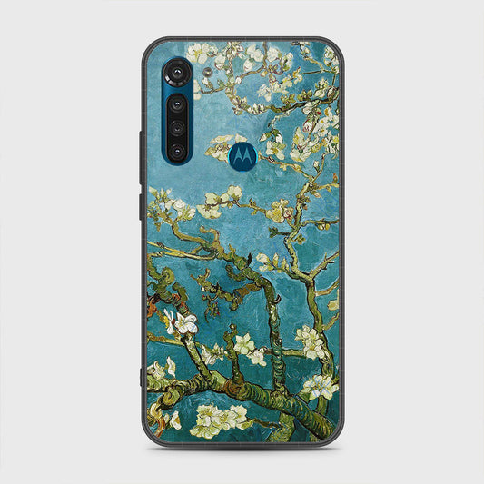 Motorola Moto G8 Power Cover - Floral Series 2 - HQ Premium Shine Durable Shatterproof Case