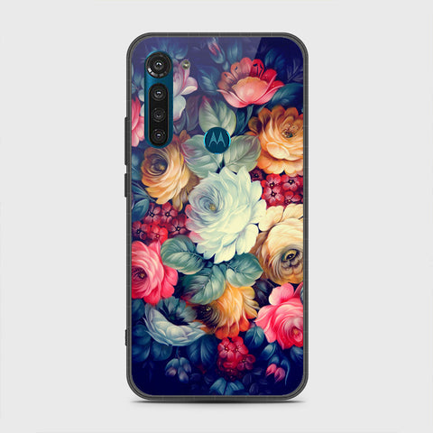 Motorola Moto G8 Power Cover - Floral Series 2 - HQ Premium Shine Durable Shatterproof Case