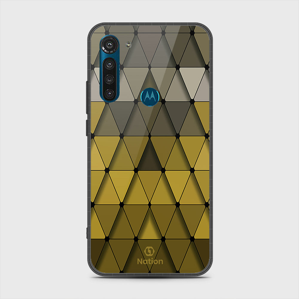 Motorola Moto G8 Power Cover - Onation Pyramid Series - HQ Premium Shine Durable Shatterproof Case