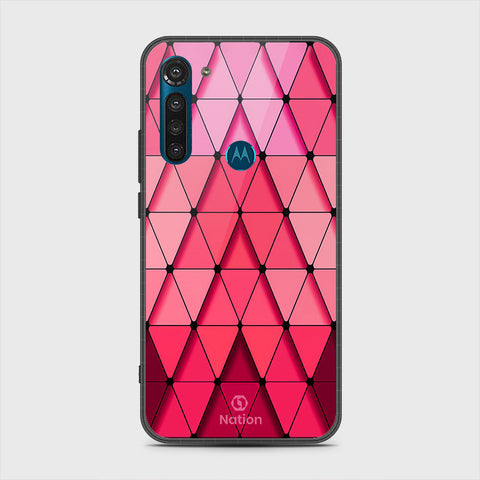 Motorola Moto G8 Power Cover - Onation Pyramid Series - HQ Premium Shine Durable Shatterproof Case