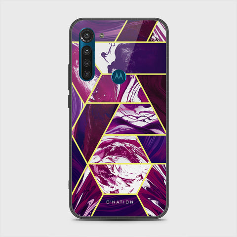 Motorola Moto G8 Power Cover - O'Nation Shades of Marble Series - HQ Premium Shine Durable Shatterproof Case