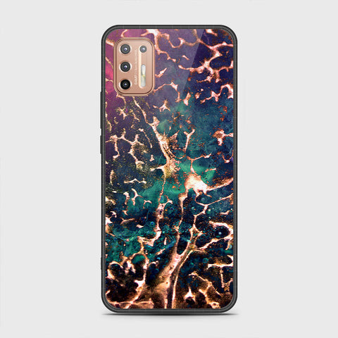 Motorola Moto G9 Plus Cover - Colorful Marble Series - HQ Premium Shine Durable Shatterproof Case