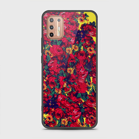 Motorola Moto G9 Plus Cover - Floral Series - HQ Premium Shine Durable Shatterproof Case