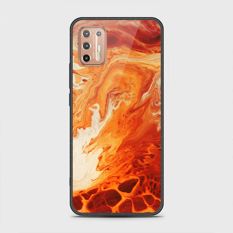 Motorola Moto G9 Plus Cover - Mystic Marble Series - HQ Premium Shine Durable Shatterproof Case