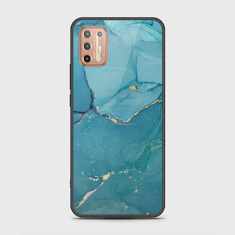 Motorola Moto G9 Plus Cover - Mystic Marble Series - HQ Premium Shine Durable Shatterproof Case