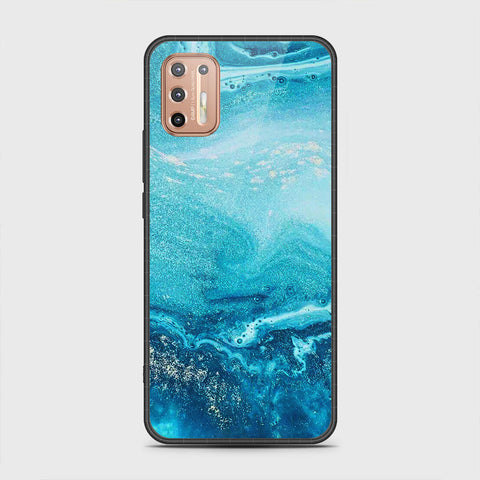 Motorola Moto G9 Plus Cover - Mystic Marble Series - HQ Premium Shine Durable Shatterproof Case