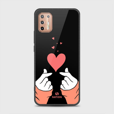 Motorola Moto G9 Plus Cover - Onation Heart Series - HQ Premium Shine Durable Shatterproof Case