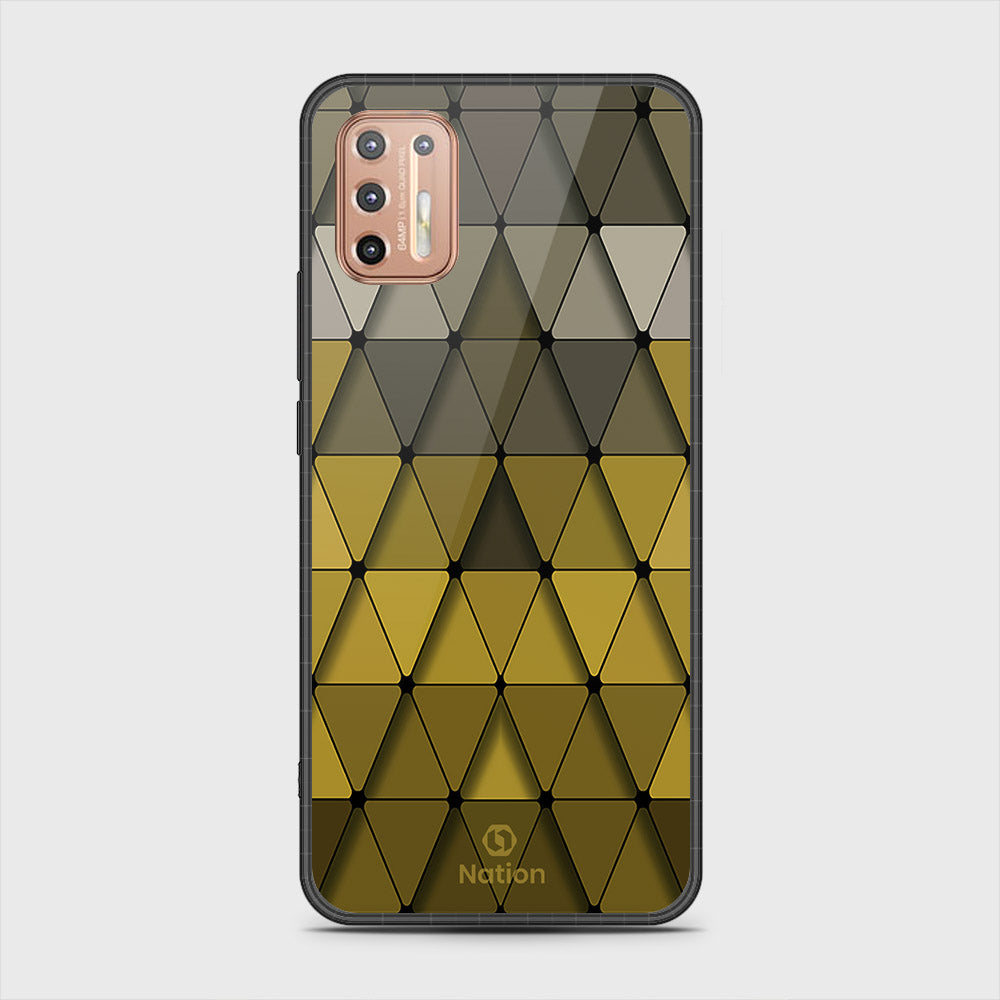 Motorola Moto G9 Plus Cover - Onation Pyramid Series - HQ Premium Shine Durable Shatterproof Case