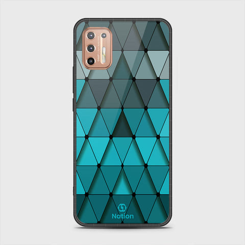 Motorola Moto G9 Plus Cover - Onation Pyramid Series - HQ Premium Shine Durable Shatterproof Case