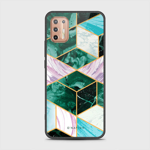 Motorola Moto G9 Plus Cover - O'Nation Shades of Marble Series - HQ Premium Shine Durable Shatterproof Case