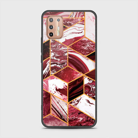 Motorola Moto G9 Plus Cover - O'Nation Shades of Marble Series - HQ Premium Shine Durable Shatterproof Case