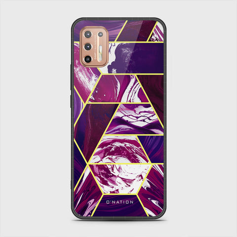 Motorola Moto G9 Plus Cover - O'Nation Shades of Marble Series - HQ Premium Shine Durable Shatterproof Case