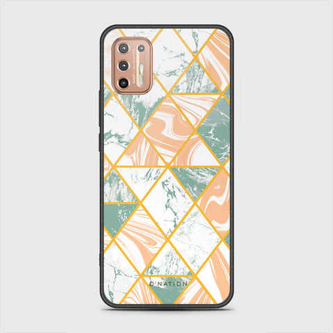 Motorola Moto G9 Plus Cover - O'Nation Shades of Marble Series - HQ Premium Shine Durable Shatterproof Case