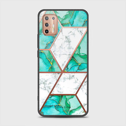 Motorola Moto G9 Plus Cover - O'Nation Shades of Marble Series - HQ Premium Shine Durable Shatterproof Case