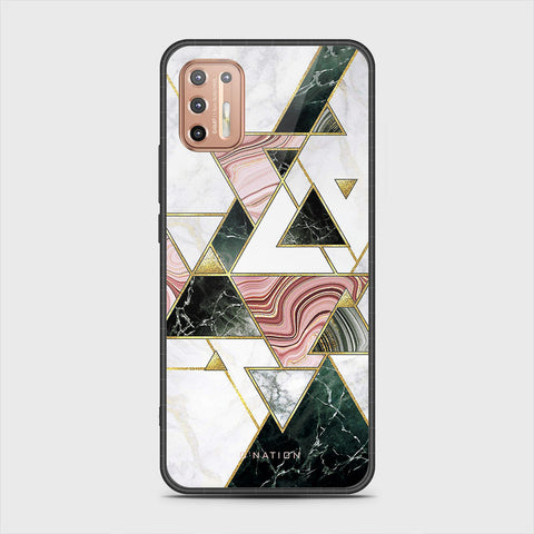 Motorola Moto G9 Plus Cover - O'Nation Shades of Marble Series - HQ Premium Shine Durable Shatterproof Case