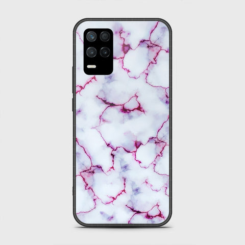 Realme V13 5G Cover- White Marble Series - HQ Premium Shine Durable Shatterproof Case