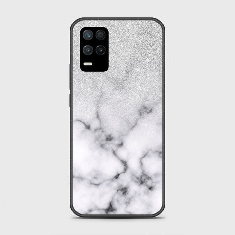 Realme V13 5G Cover- White Marble Series - HQ Premium Shine Durable Shatterproof Case