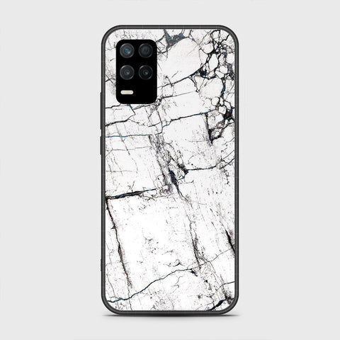 Realme V13 5G Cover- White Marble Series 2 - HQ Premium Shine Durable Shatterproof Case