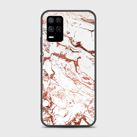 Realme V13 5G Cover- White Marble Series 2 - HQ Premium Shine Durable Shatterproof Case