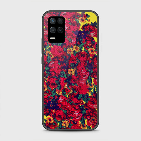 Realme Narzo 30 5G Cover - Floral Series - HQ Premium Shine Durable Shatterproof Case