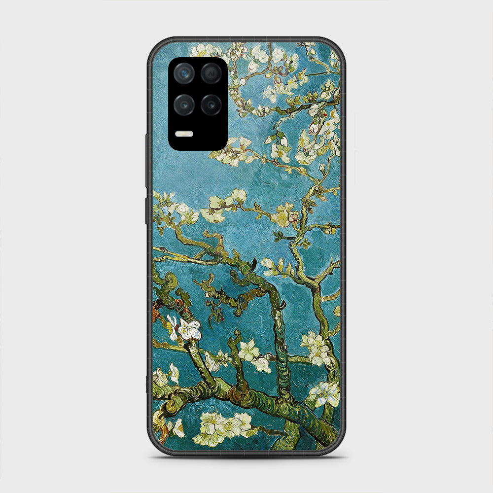 Realme Narzo 30 5G Cover - Floral Series 2 - HQ Premium Shine Durable Shatterproof Case