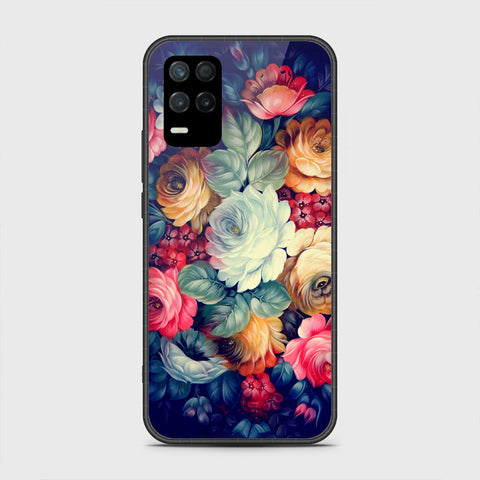 Realme Narzo 30 5G Cover - Floral Series 2 - HQ Premium Shine Durable Shatterproof Case