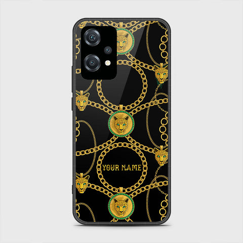 OnePlus Nord CE 2 Lite 5G Cover- Gold Series - HQ Ultra Shine Premium Infinity Glass Soft Silicon Borders Case