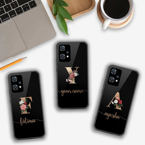 OnePlus Nord CE 2 Lite 5G Cover- Personalized Alphabet Series - HQ Ultra Shine Premium Infinity Glass Soft Silicon Borders Case