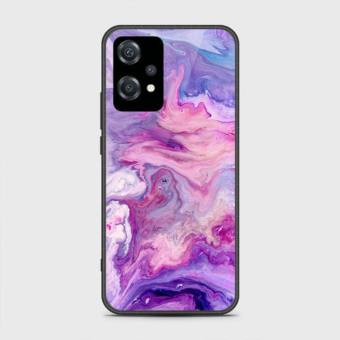 OnePlus Nord CE 2 Lite 5G Cover- Colorful Marble Series - HQ Ultra Shine Premium Infinity Glass Soft Silicon Borders Case