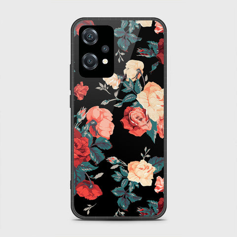 OnePlus Nord CE 2 Lite 5G Cover- Floral Series 2 - HQ Ultra Shine Premium Infinity Glass Soft Silicon Borders Case