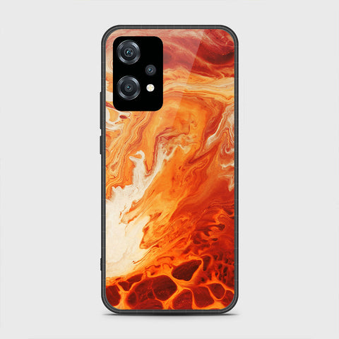 OnePlus Nord CE 2 Lite 5G Cover- Mystic Marble Series - HQ Ultra Shine Premium Infinity Glass Soft Silicon Borders Case