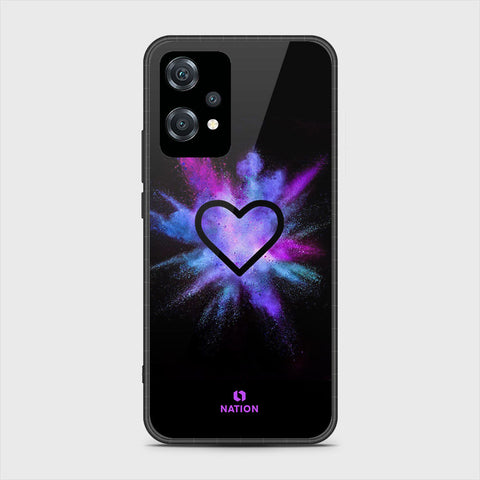 OnePlus Nord CE 2 Lite 5G Cover- Onation Heart Series - HQ Ultra Shine Premium Infinity Glass Soft Silicon Borders Case