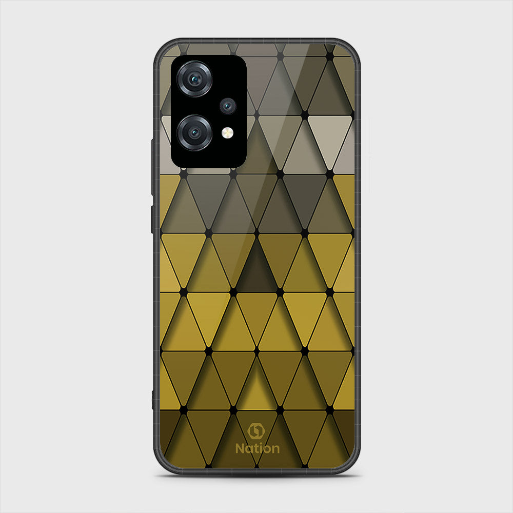 OnePlus Nord CE 2 Lite 5G Cover- Onation Pyramid Series - HQ Ultra Shine Premium Infinity Glass Soft Silicon Borders Case