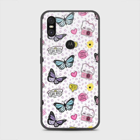 Motorola One Cover - Vanilla Dream Series - HQ Premium Shine Durable Shatterproof Case