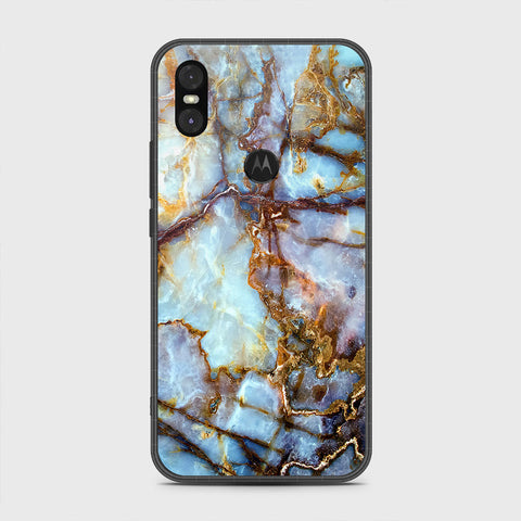 Motorola One Cover - Colorful Marble Series - HQ Premium Shine Durable Shatterproof Case