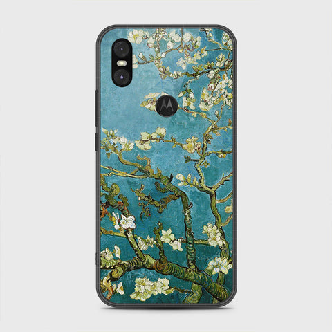 Motorola One Cover - Floral Series 2 - HQ Premium Shine Durable Shatterproof Case